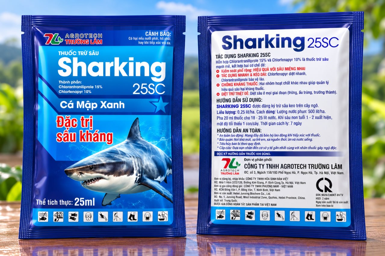 Thuốc trừ sâu Sharking 25SC
